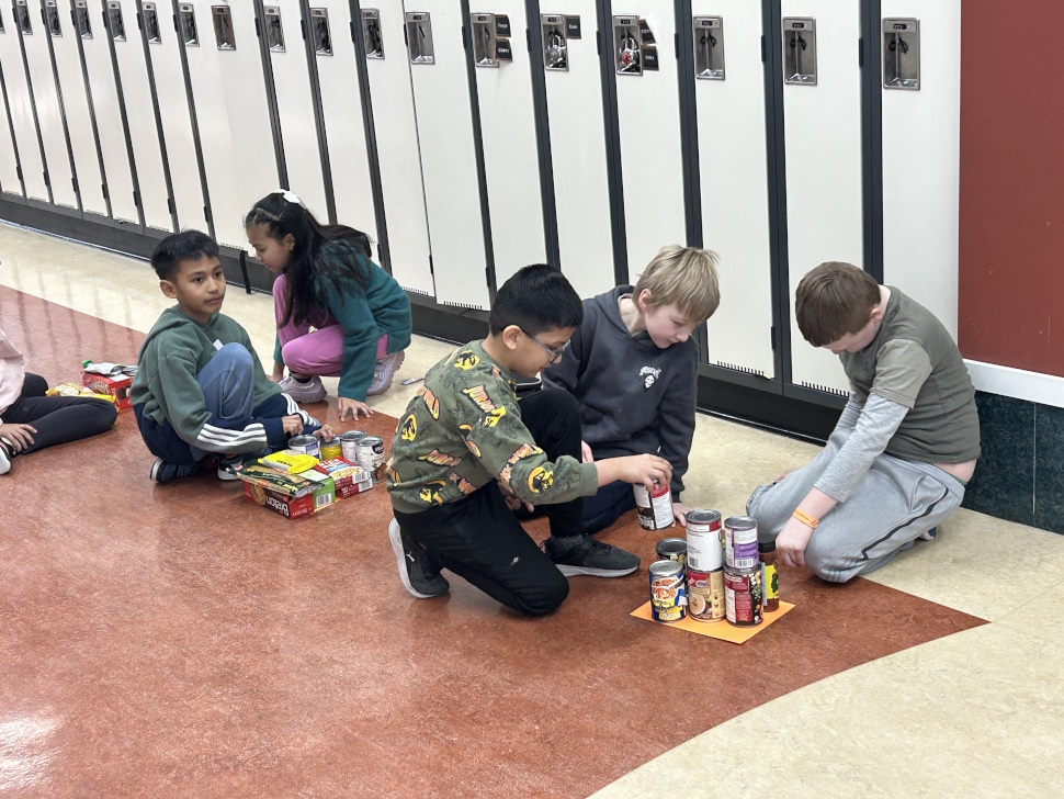 100 food items for 100th day of school: King George School students